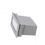 FORLIGHT Stair Recessed wall light IP54 1W LED 3000K Stainless steel - PX-0122-INO