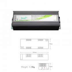 TEUCER 80w IP66 Mains Dimmable TRIAC LED Driver