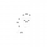 FORLIGHT Tidian GU10 recessed ground light IP65/67 Ø98mm - PX-1100-NEG FORLIGHT Tidian GU10 recessed ground light Ø98mm - PX-1100-NEG