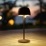 Treta portable USB outdoor CCT LED table lamp PX-0564-NEG