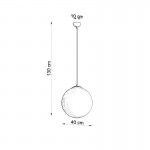 Sollux Pendant lamp UGO 40