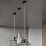 Sollux Pendant lamp UMBERTO black
