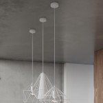 Sollux Pendant lamp UMBERTO white