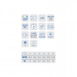 Forlight CIL ceiling fan with LED light and remote control