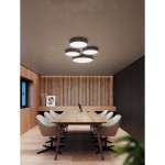 Caprice Ø520mm Ceiling Light in White – 15-6433-14-M1