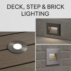 Deck, Step & Brick Lighting