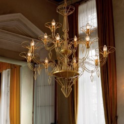 Dedalo lighting collection by Metallux Italy