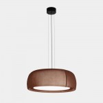 Gong Pendant Red Fabric – 00-8953-W1-L1