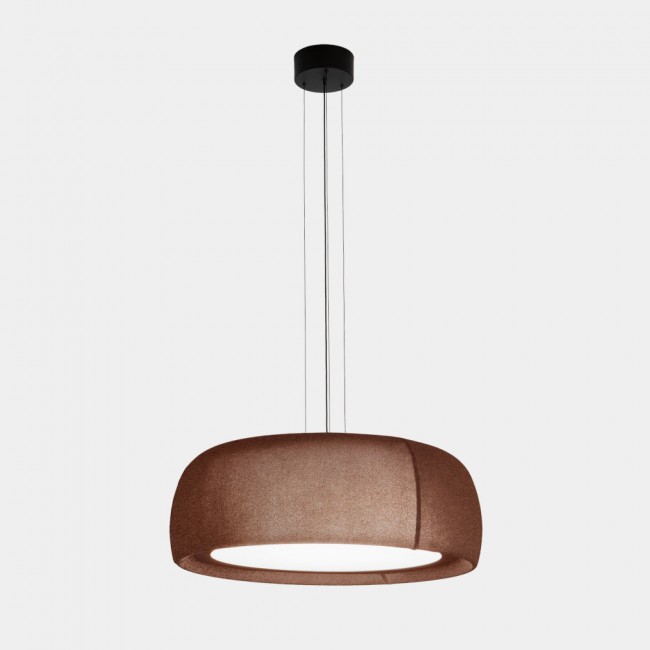 Gong Pendant Red Fabric – 00-8953-W1-L1
