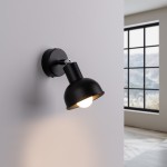 Wall light ELBA black