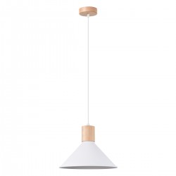 Pendant light JAGA white