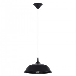 Pendant light FRIKA black