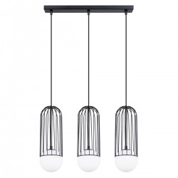 Pendant light BRINA 3L black