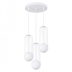 Pendant light BRINA 3P white