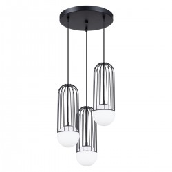 Pendant light BRINA 3P black