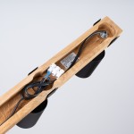 Ceiling lamp FAGER 3 black