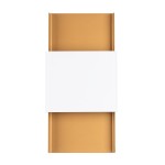 Wall light DURLIN gold/white
