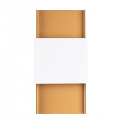 Wall light DURLIN gold/white