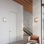 Wall light DURLIN gold/white