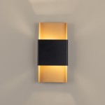 Wall light DURLIN gold/black