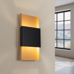 Wall light DURLIN gold/black