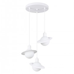 Pendant light HYPERION 1 white