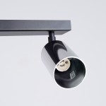 Ceiling lamp WINX 2 black/chrome