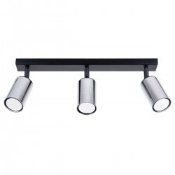 Ceiling lamp WINX 3 black/chrome