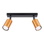 Ceiling lamp WINX 2 black/copper