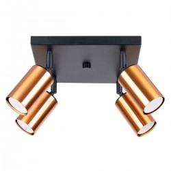 Ceiling lamp WINX 4 black/copper
