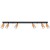Ceiling lamp WINX 6L black/copper