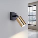 Wall light WINX black/gold