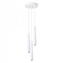 Pendant light PRYSM 3P white
