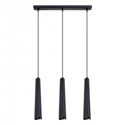 Pendant light PRYSM 3L black