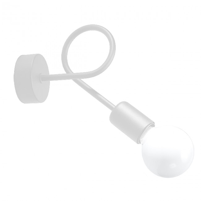 Wall light LOOP white