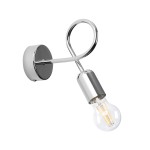 Wall light LOOP chrome
