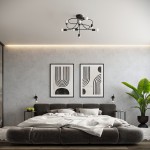 Wall light LEVAR black