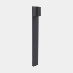 LEDS C4 Eko Standard Bollard 6.1W 3000K Urban Grey – 55-E122-Z5-CL