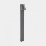 LEDS C4 Eko Inclined Bollard 6.1W 3000K Grey – 55-E123-34-CL