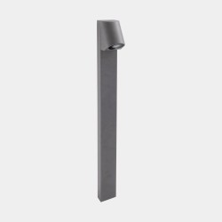 LEDS C4 Eko Inclined Bollard 6.1W 3000K Grey – 55-E123-34-CL