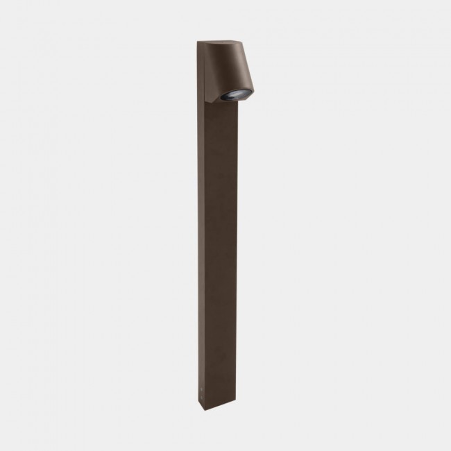 LEDS C4 Eko Inclined Bollard 6.1W 3000K Brown – 55-E123-J6-CL