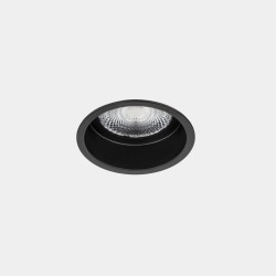 LEDSC4 Nit Round Fixed Downlight Black 2700K 38º BH11-16V9M3BB60