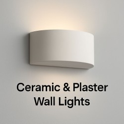 Ceramic & Plaster Wall Lights