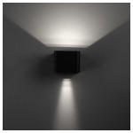 LEDSC4 Wilson Square Brown Wall Light – 05-9683-J6-CK
