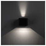 LEDSC4 Wilson Square Brown Wall Light – 05-9683-J6-CK