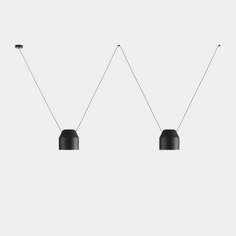 Attic LED Lighting System - Hexagonal Pendant Lamp