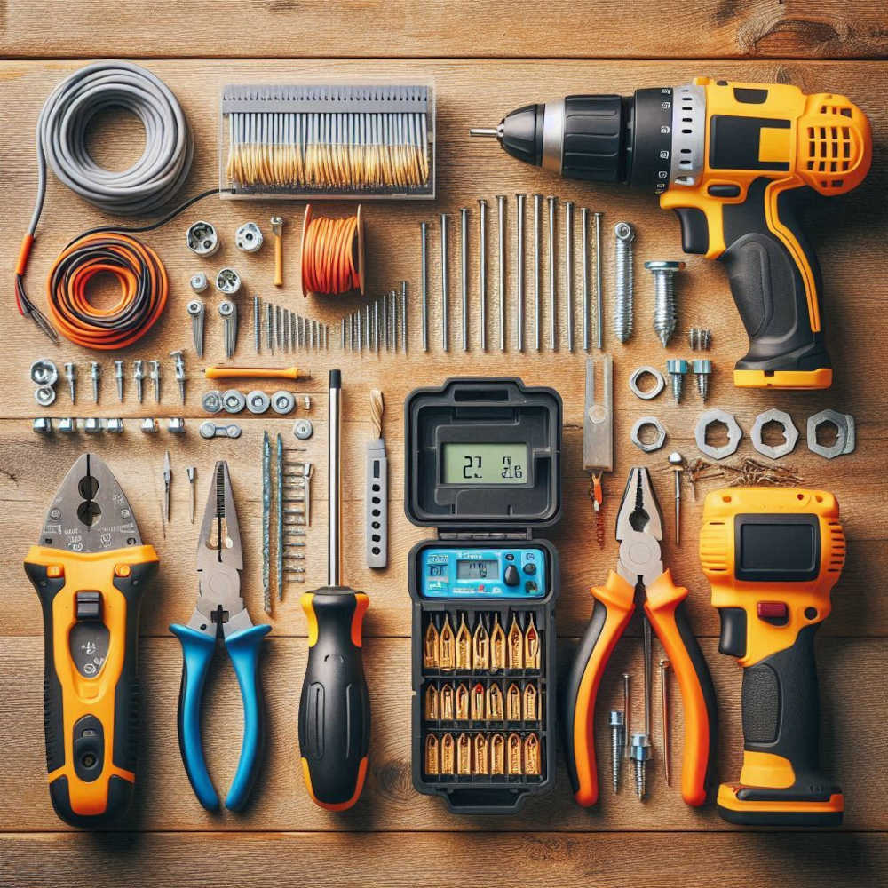 tools required for installing outdoor wall lights